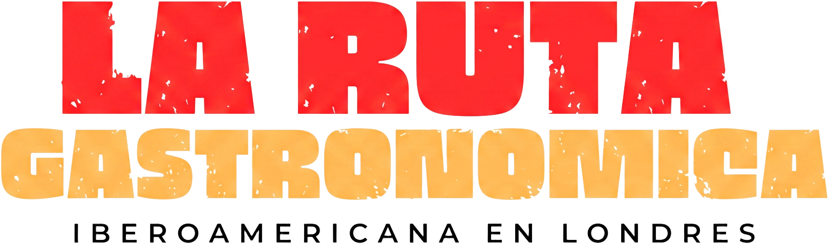 La Ruta Gastronómica Iberoamericana en Londres campaign logo